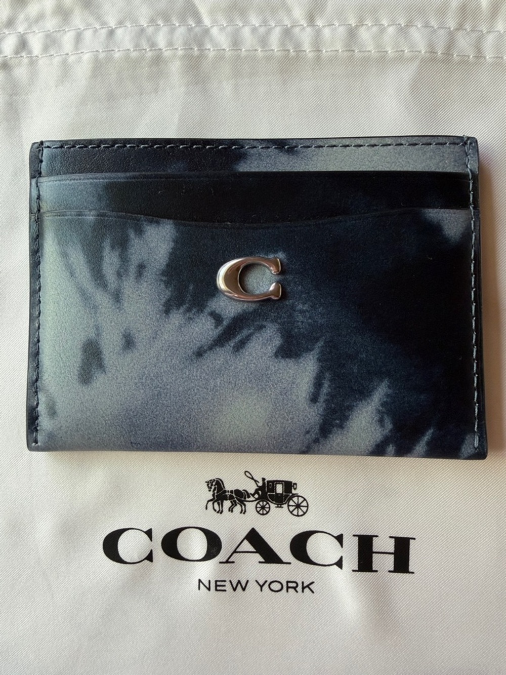 💙🩵💙 COACH RESTORED ESSENTIAL CARD CASE 💙🩵💙